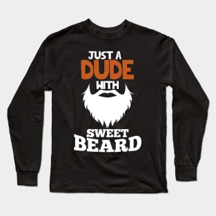 Dude with Beard Long Sleeve T-Shirt